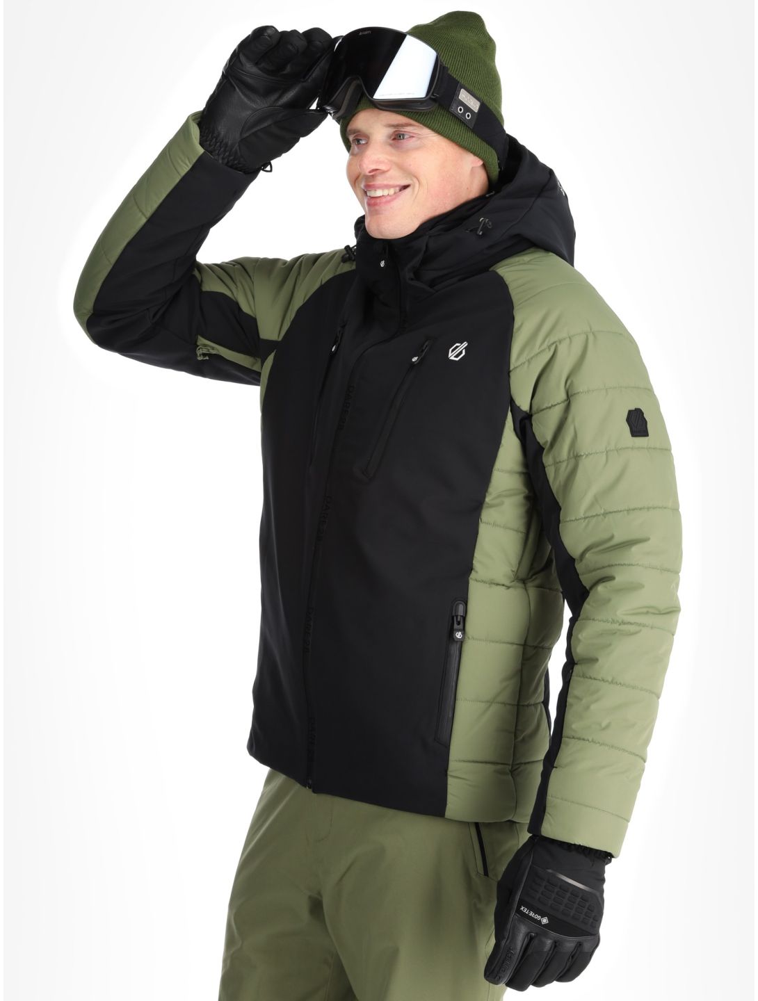 Dare2b, Speed softshell uomo Olivine Green / Black nero, verde 