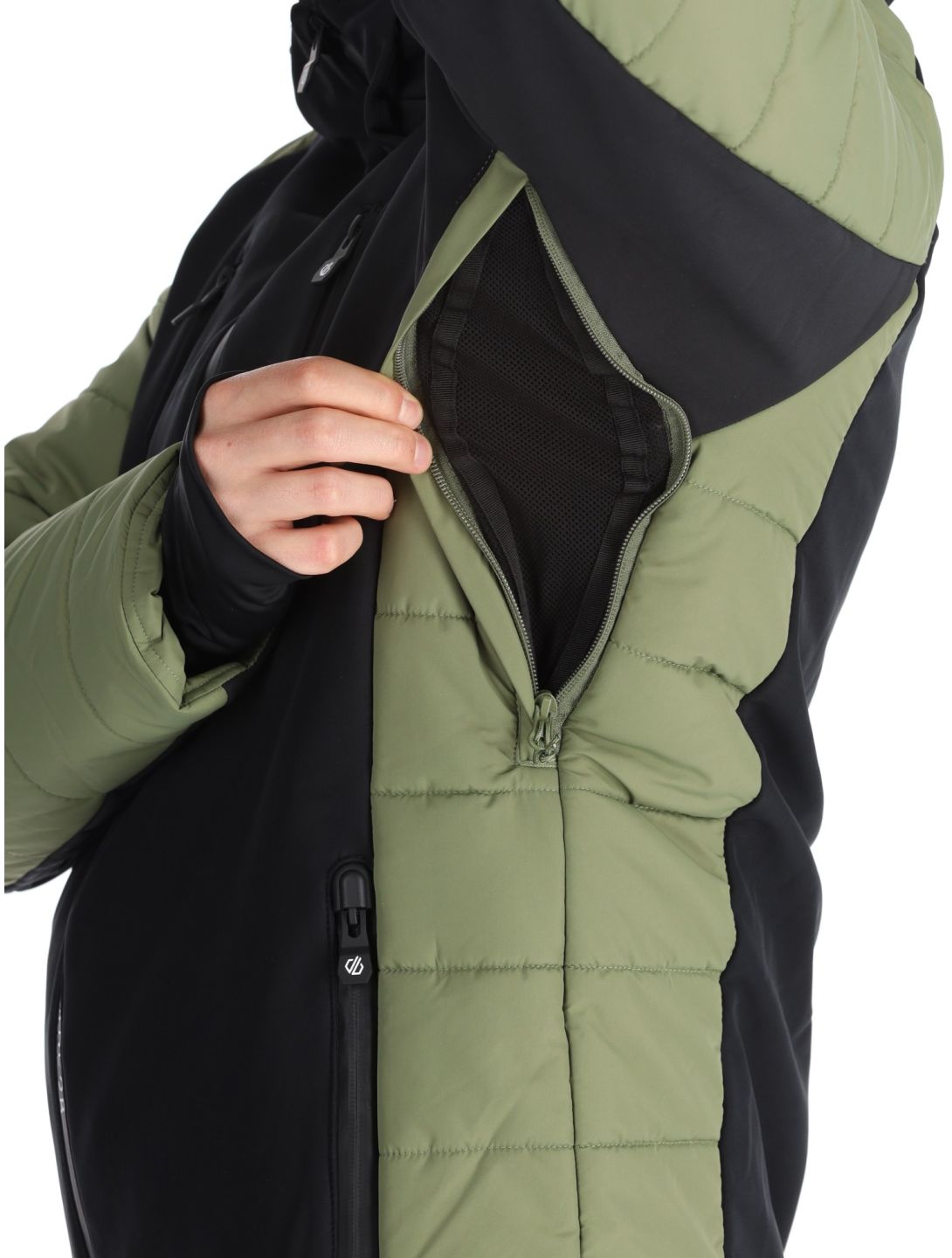 Dare2b, Speed softshell uomo Olivine Green / Black nero, verde 