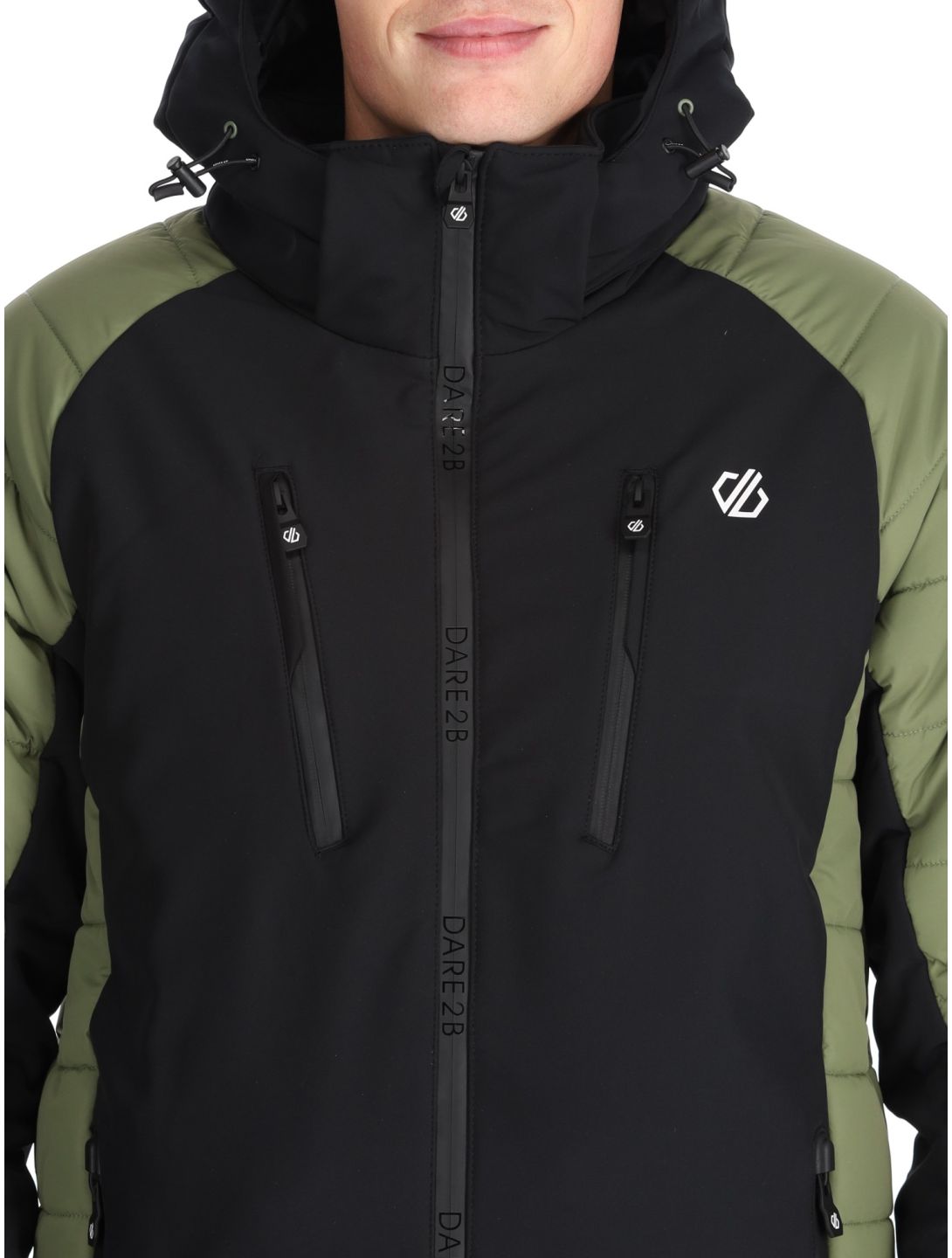 Dare2b, Speed softshell uomo Olivine Green / Black nero, verde 