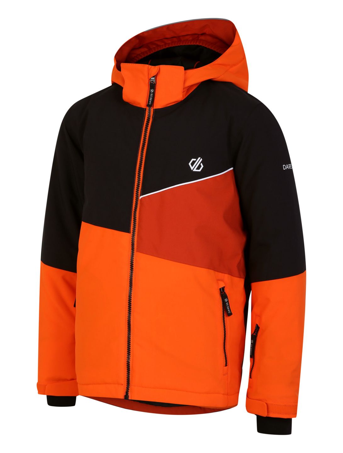 Dare2b, Steazy giacca sci bambino Puffins Orange/Black arancio, nero 