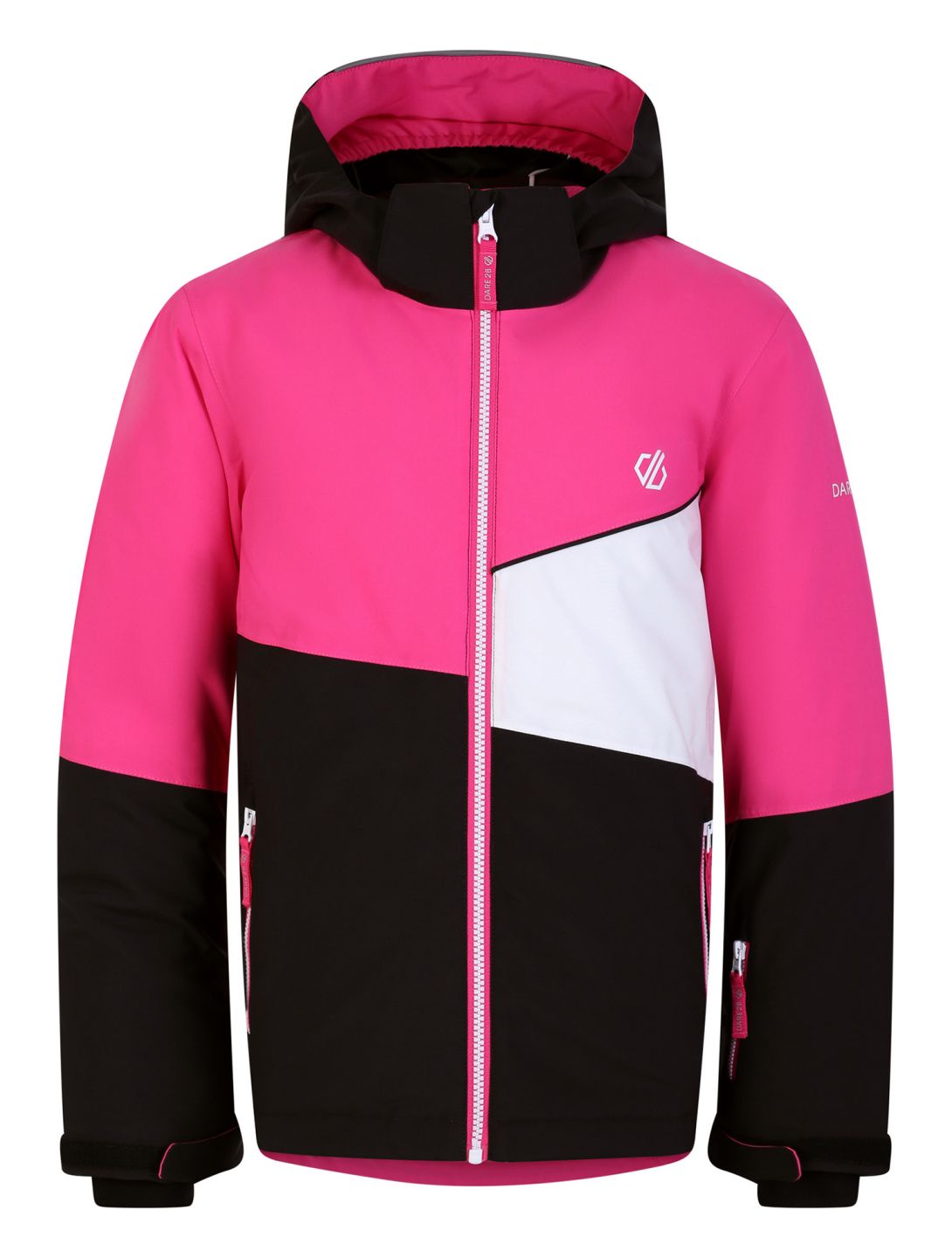 Dare2b, Steazy giacca sci bambino PurePink / Blk nero, rosa 