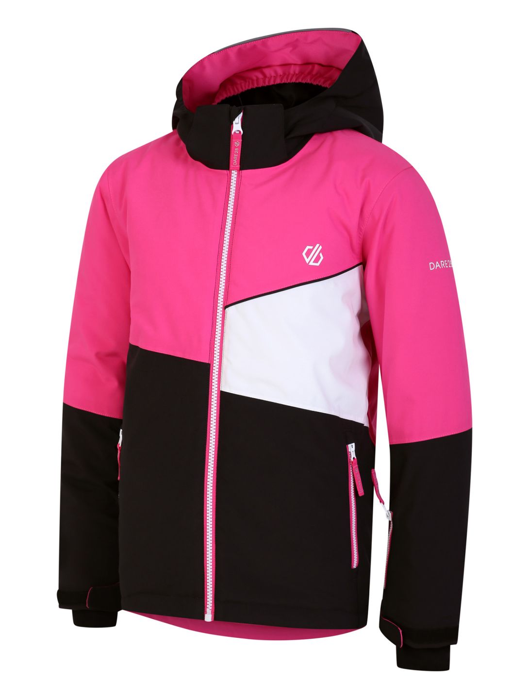 Dare2b, Steazy giacca sci bambino PurePink / Blk nero, rosa 