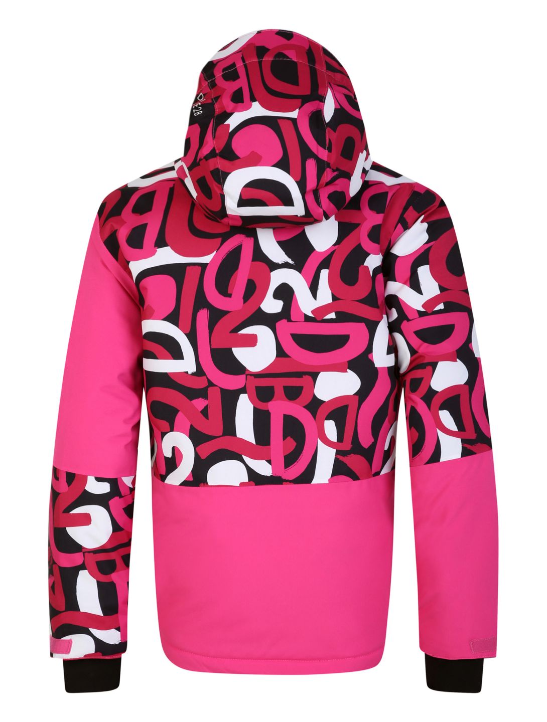 Dare2b, Traverse giacca sci bambino Kids Ski Graffiti Print / Black rosa 