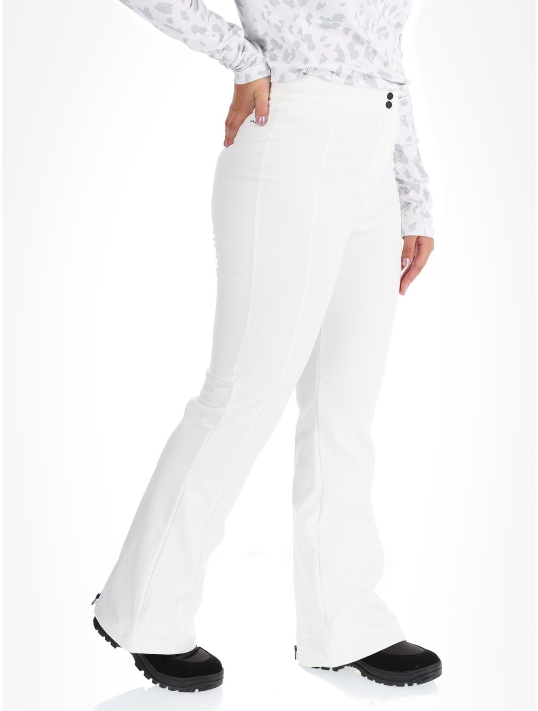 Dare2b, Upshill II pantaloni da sci donna Blanc De Blanc bianco 