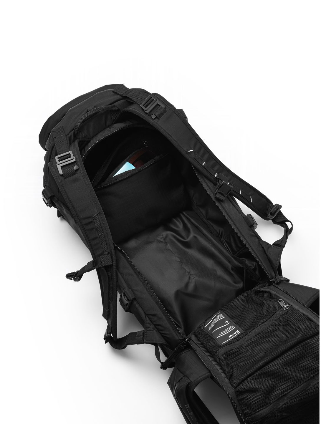 DB Journey, Snow Pro Backpack 32L zaino unisex Black Out nero 