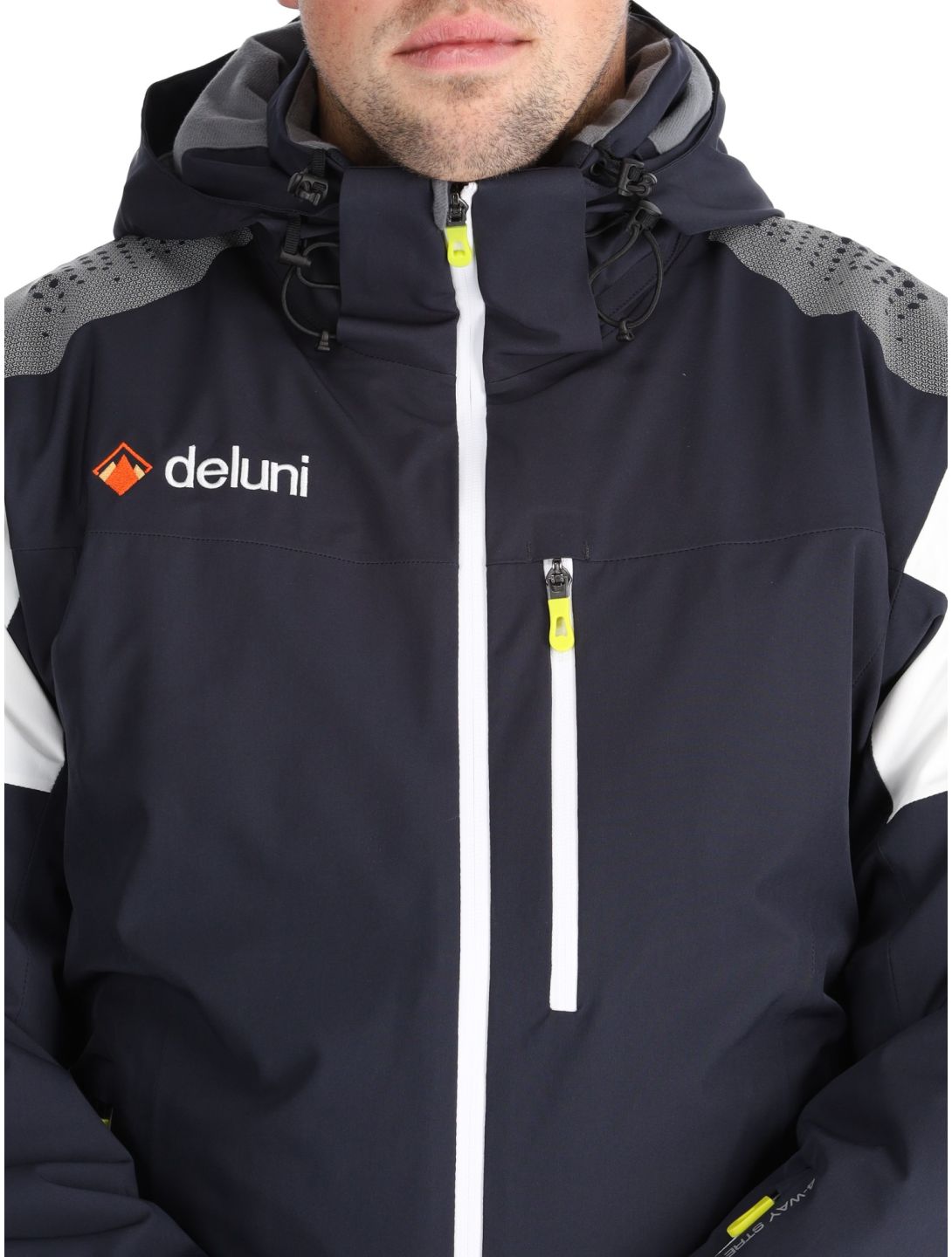 Deluni, Challenger 4 giacca sci uomo Marine blu 