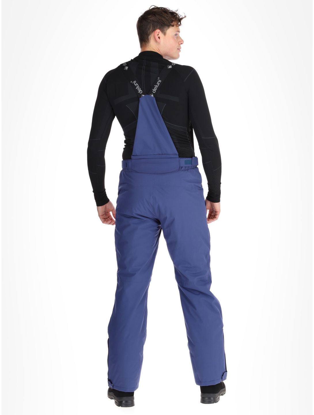 Deluni, Challenger 4 pantaloni da sci uomo Blue blu 