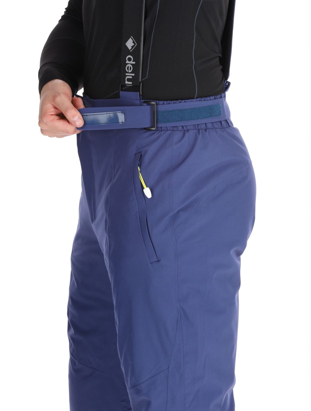 Deluni, Challenger 4 pantaloni da sci uomo Blue blu 