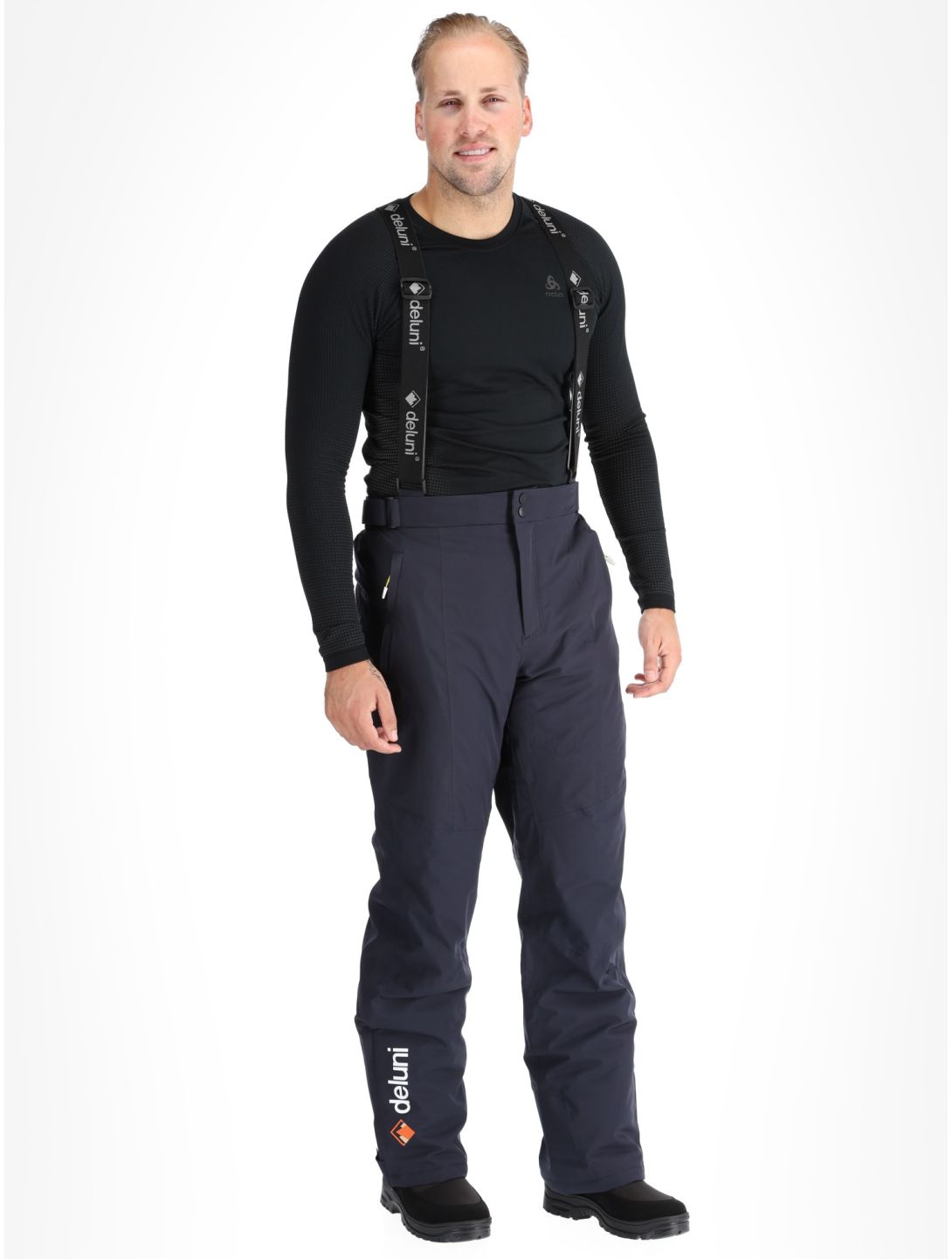 Deluni, Challenger 4 pantaloni da sci uomo Marine blu 