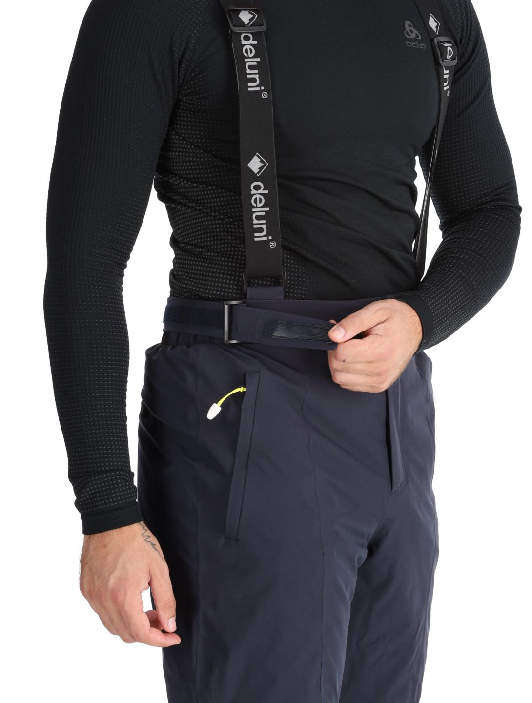 Deluni, Challenger 4 pantaloni da sci uomo Marine blu 