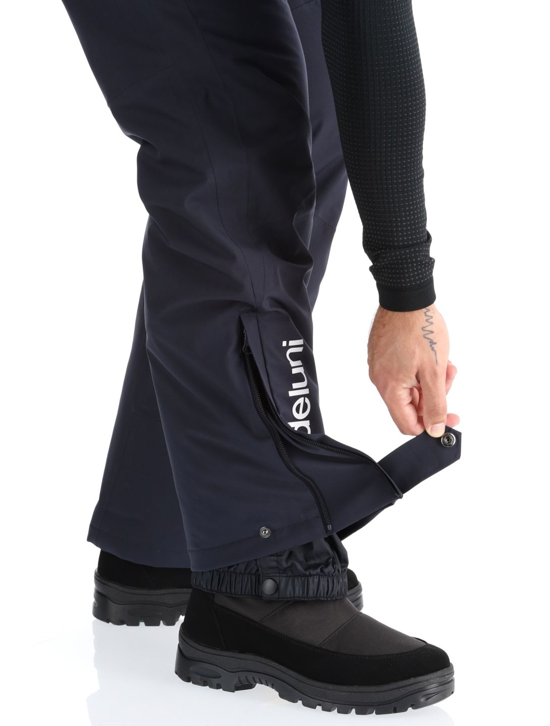 Deluni, Challenger 4 pantaloni da sci uomo Marine blu 