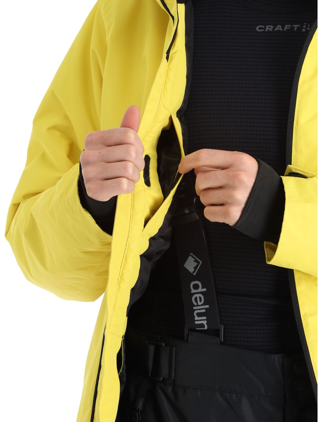 Deluni, Icerocker Pure giacca sci uomo Yellow giallo 