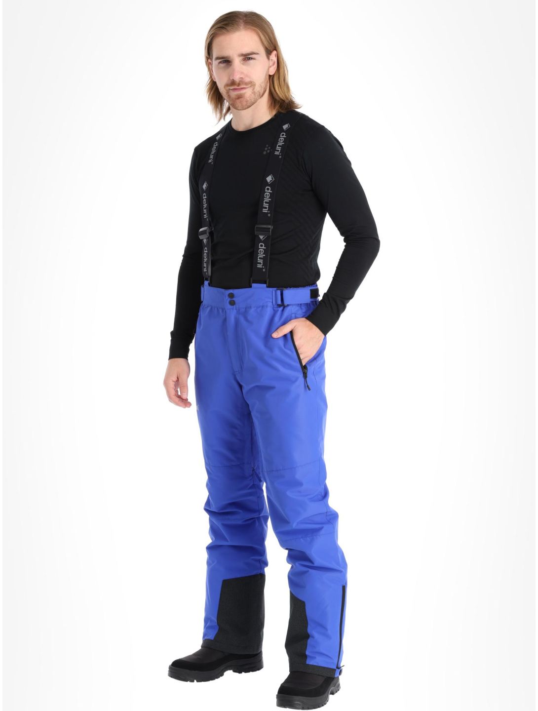 Deluni, Icerocker Pure pantaloni da sci uomo Blue blu 