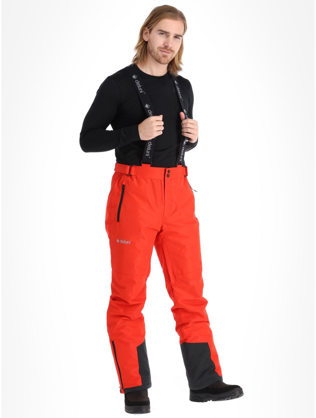 Deluni, Icerocker Pure pantaloni da sci uomo Red rosso 