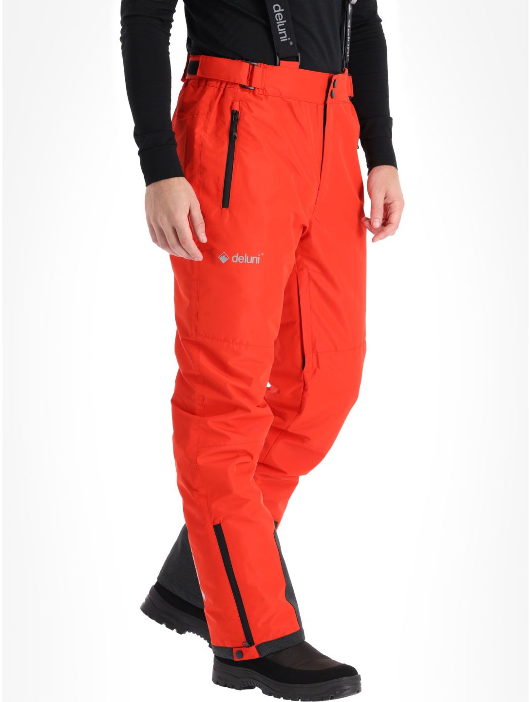 Deluni, Icerocker Pure pantaloni da sci uomo Red rosso 