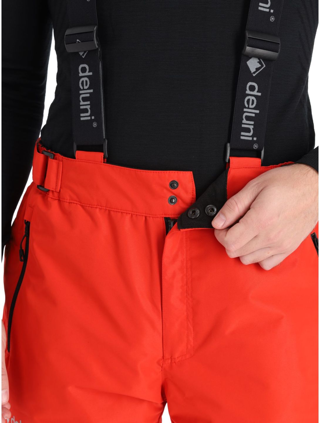 Deluni, Icerocker Pure pantaloni da sci uomo Red rosso 