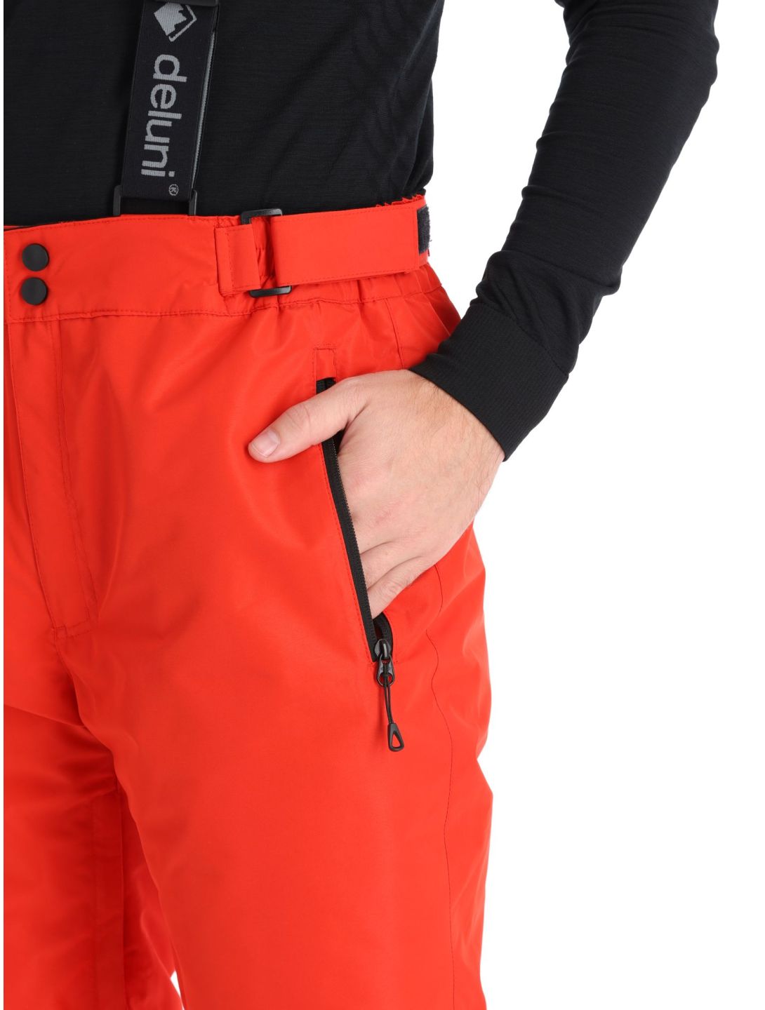 Deluni, Icerocker Pure pantaloni da sci uomo Red rosso 