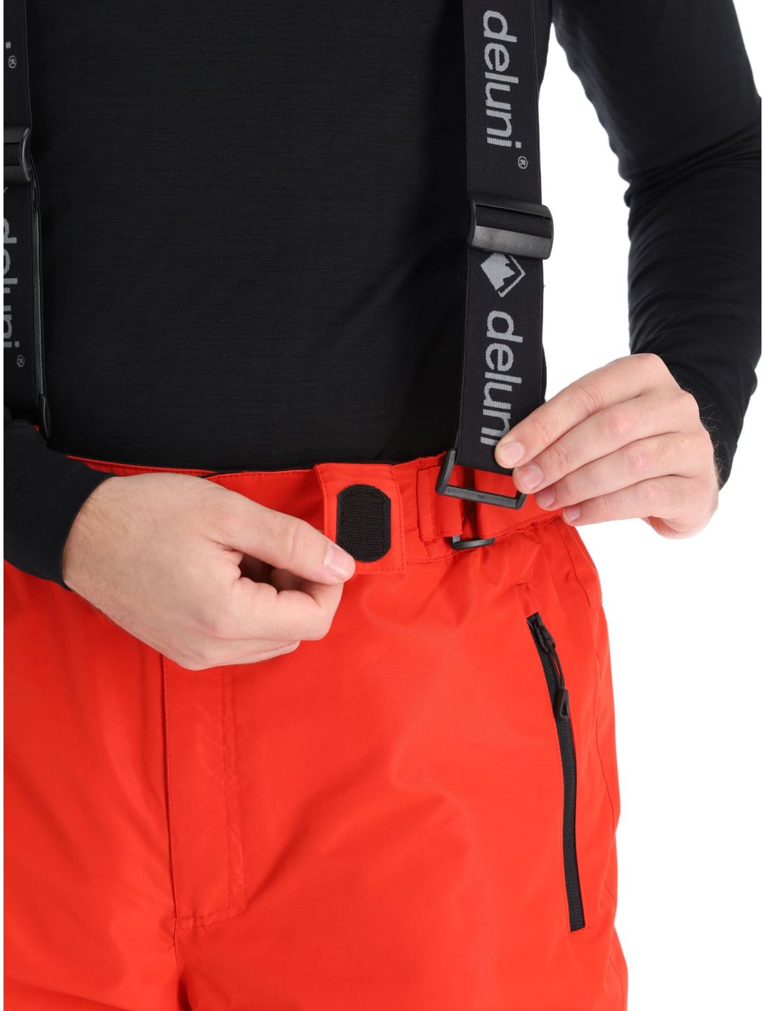 Deluni, Icerocker Pure pantaloni da sci uomo Red rosso 