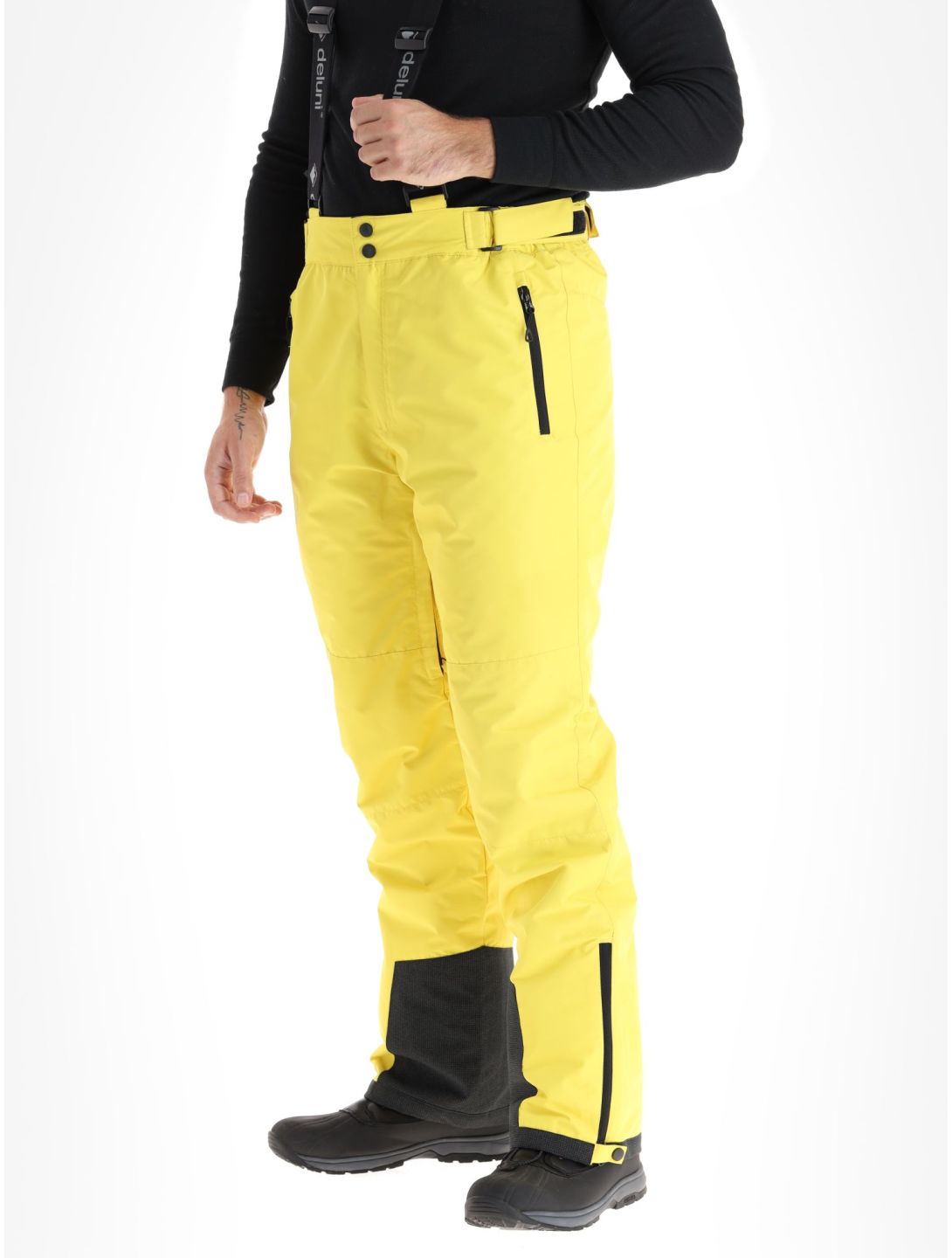 Deluni, Icerocker Pure pantaloni da sci uomo Yellow giallo 