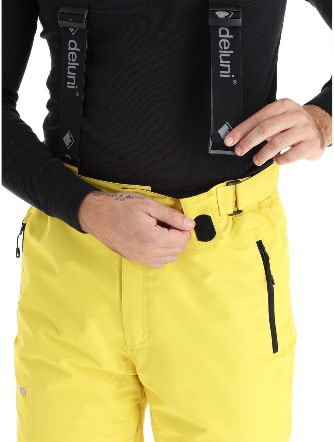 Deluni, Icerocker Pure pantaloni da sci uomo Yellow giallo 