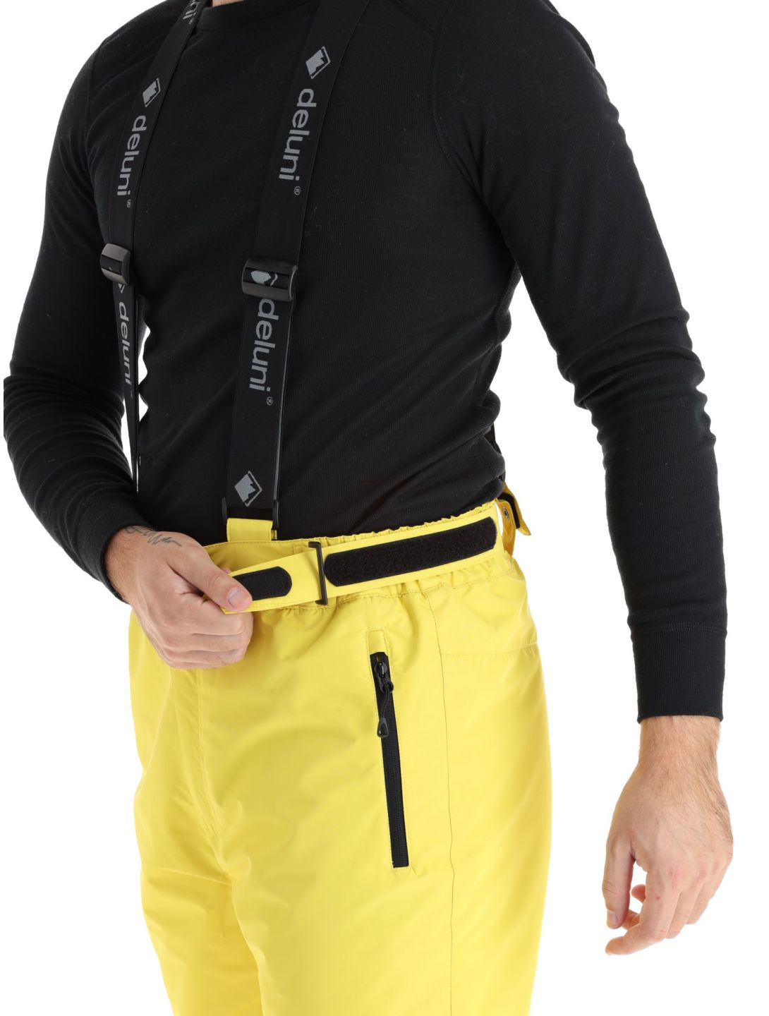 Deluni, Icerocker Pure pantaloni da sci uomo Yellow giallo 