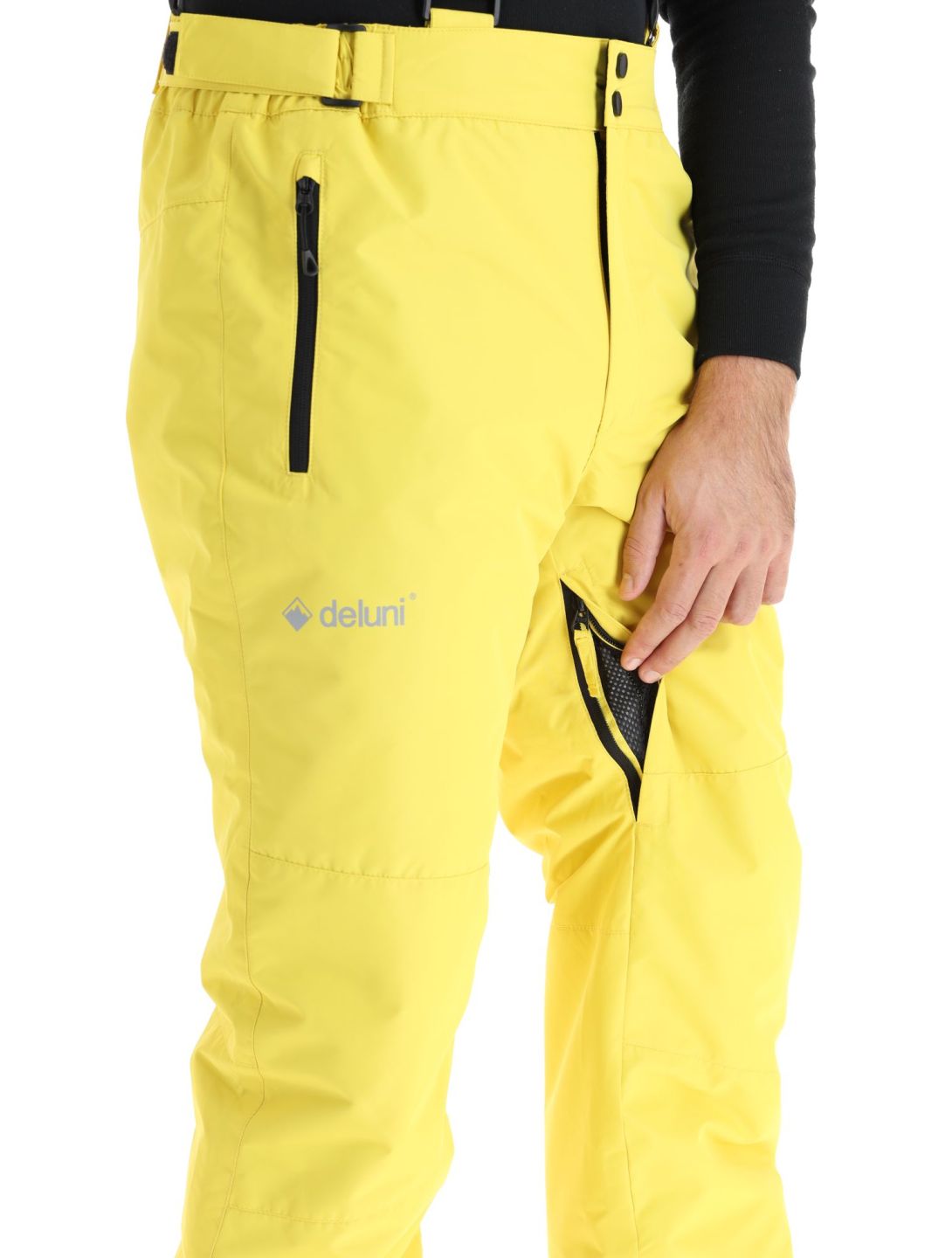 Deluni, Icerocker Pure pantaloni da sci uomo Yellow giallo 