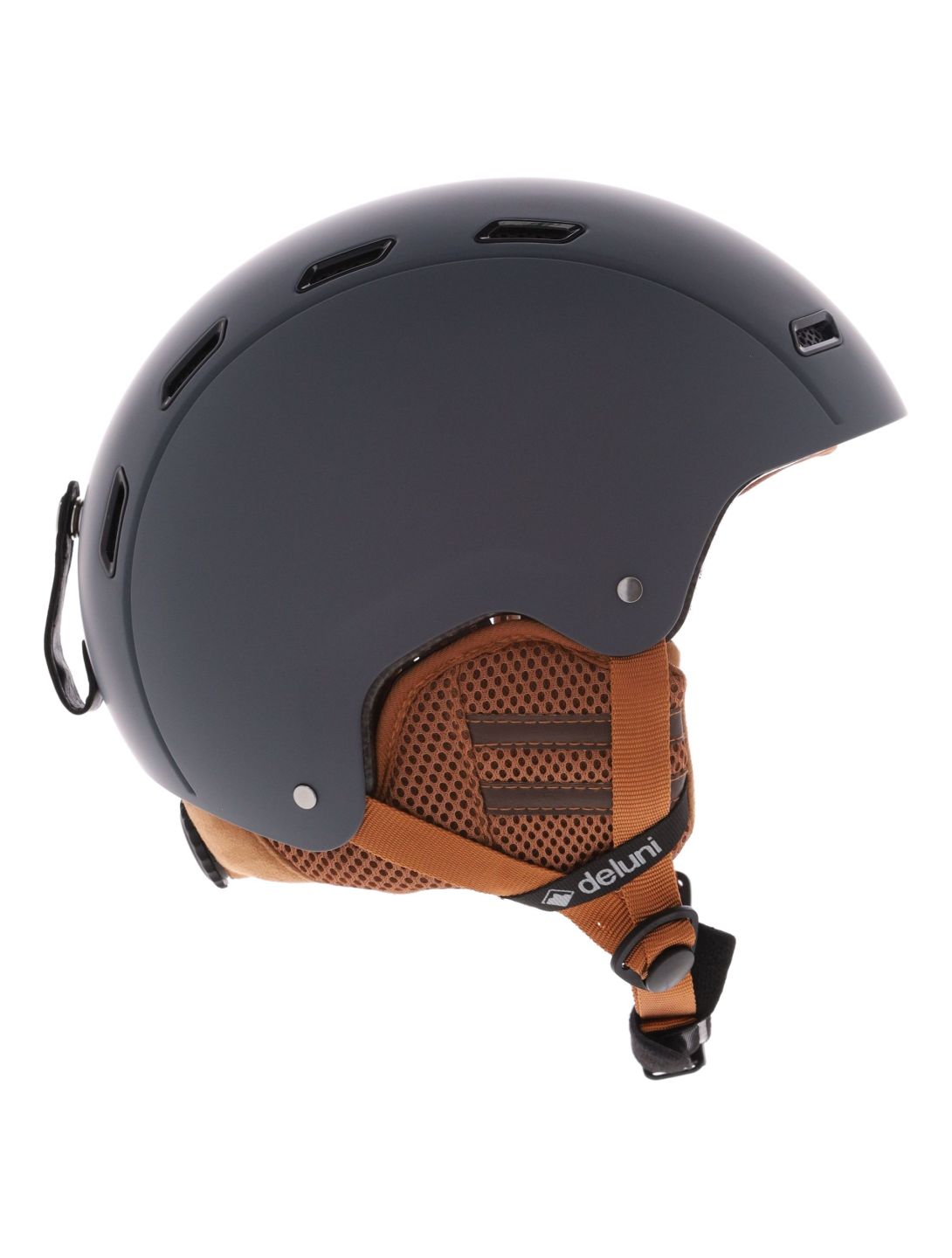 Deluni, Montano 2 casco unisex Matt Dark Grey grigio 