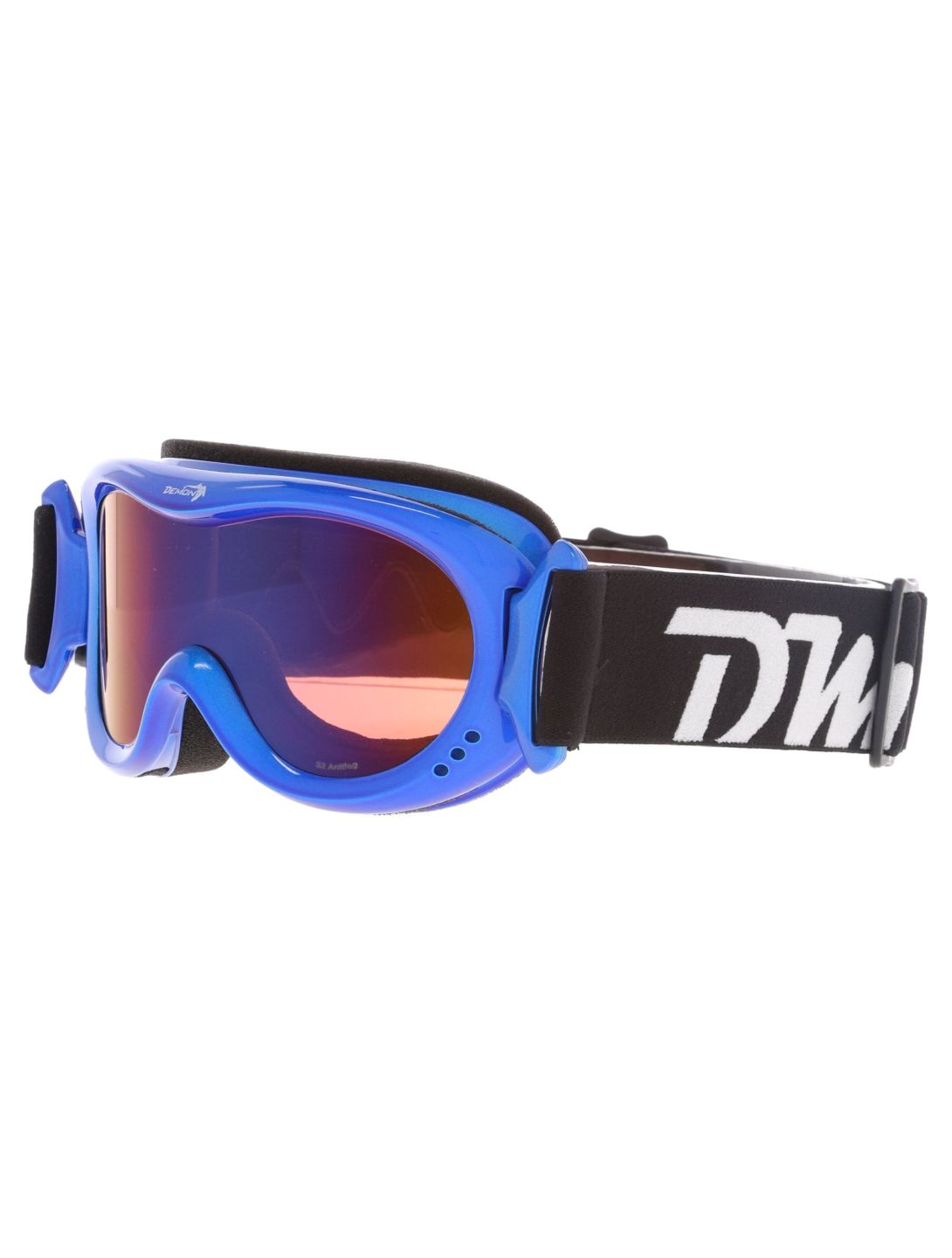 Demon, Snow 6 Mirror mascherina da sci bambino Blue - Orange Blue Mirror 