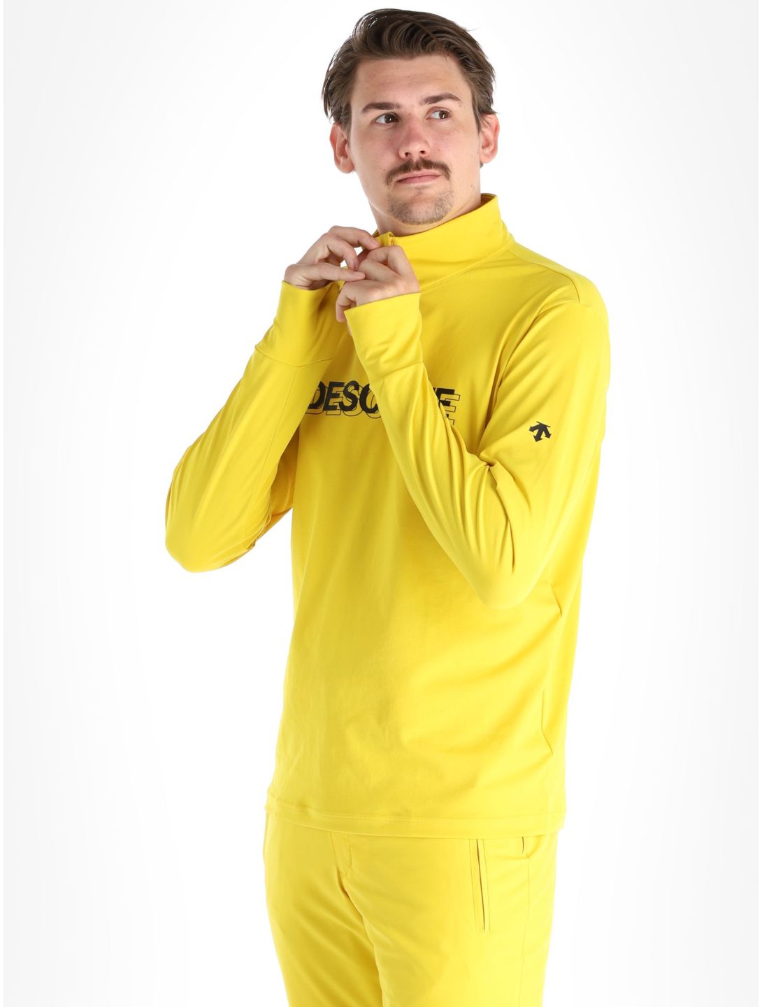 Descente, Archer maglione uomo Warbler Yellow giallo 