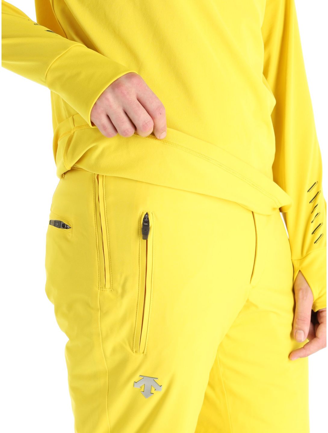 Descente, Archer maglione uomo Warbler Yellow giallo 