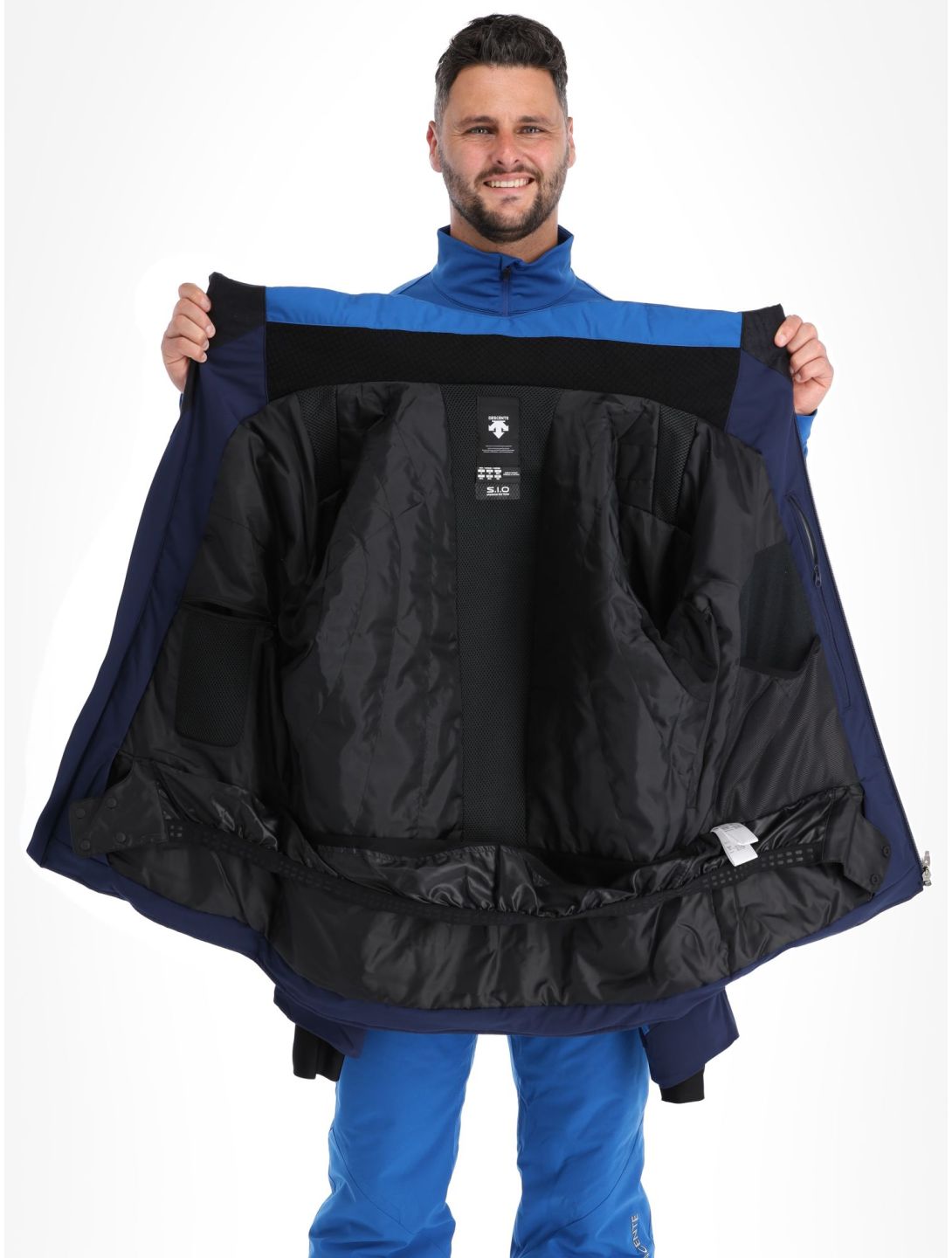 Descente, Chester giacca sci uomo Dark Night blu 