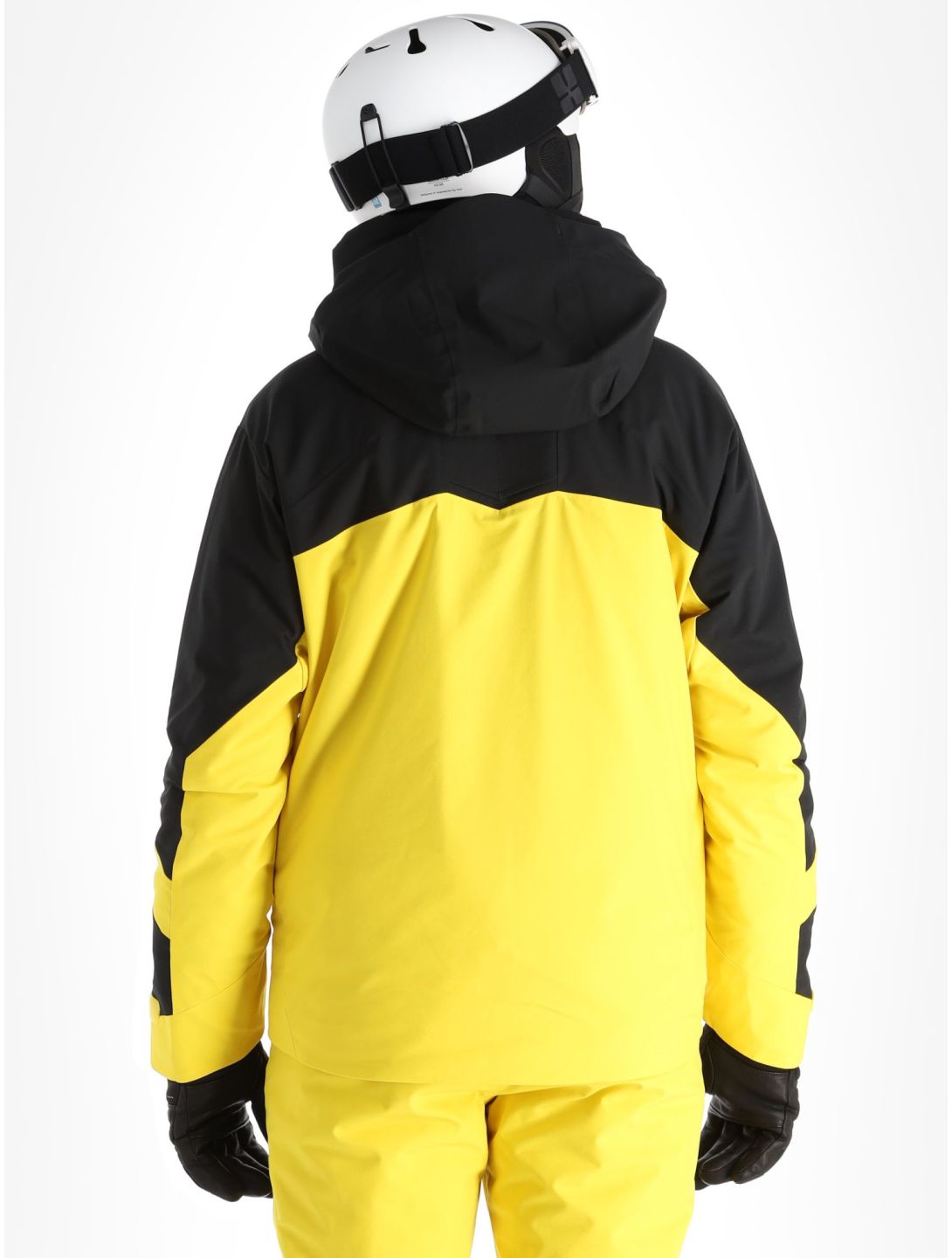 Descente, Chester giacca sci uomo Warbler Yellow giallo, nero 