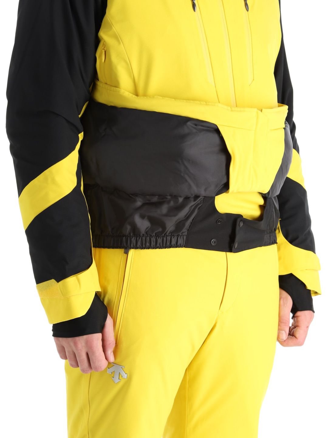 Descente, Chester giacca sci uomo Warbler Yellow giallo, nero 