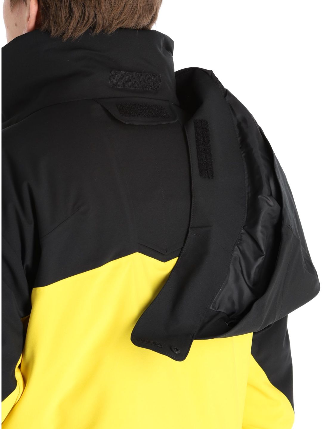 Descente, Chester giacca sci uomo Warbler Yellow giallo, nero 