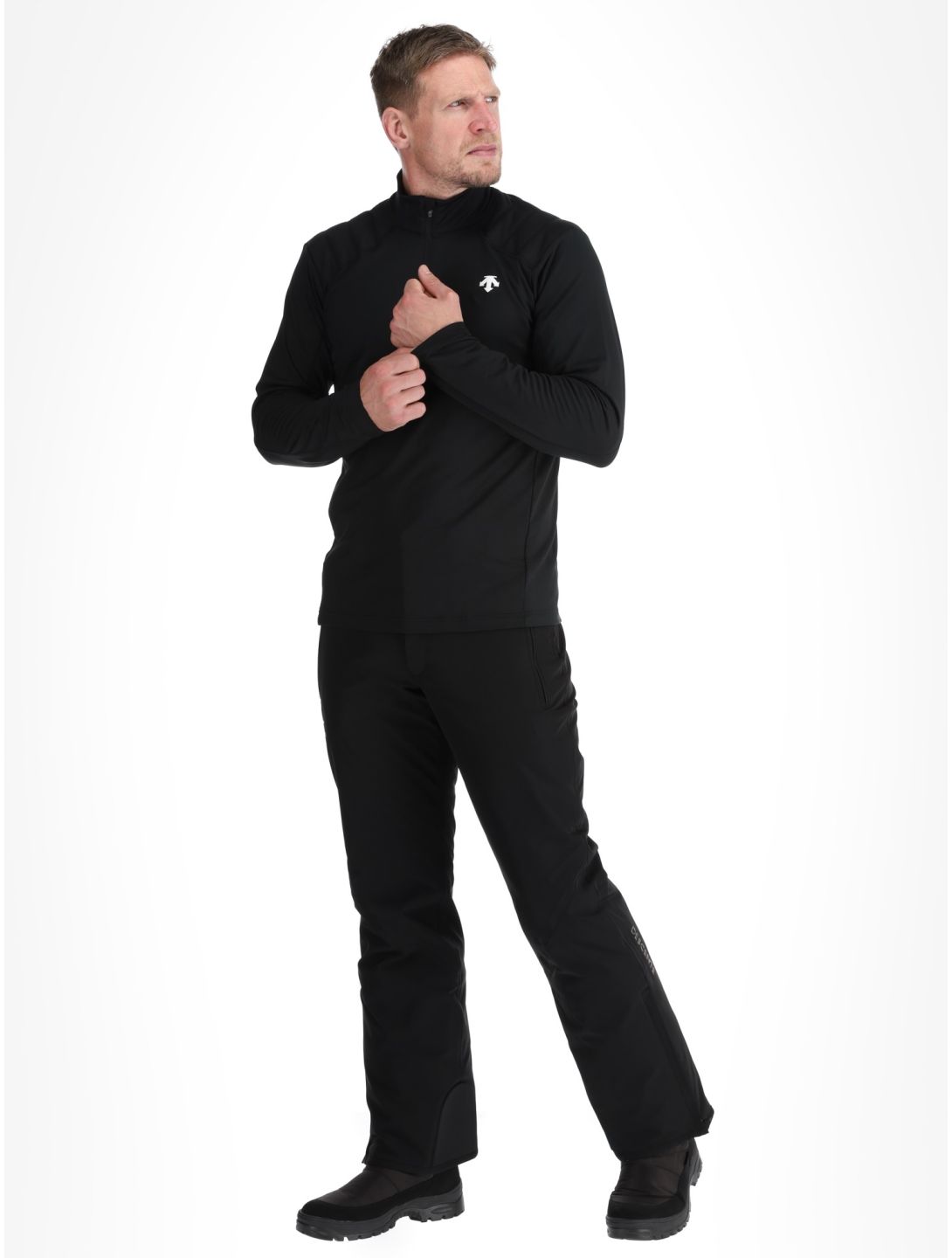 Descente, M-GB21 maglione uomo Black nero 