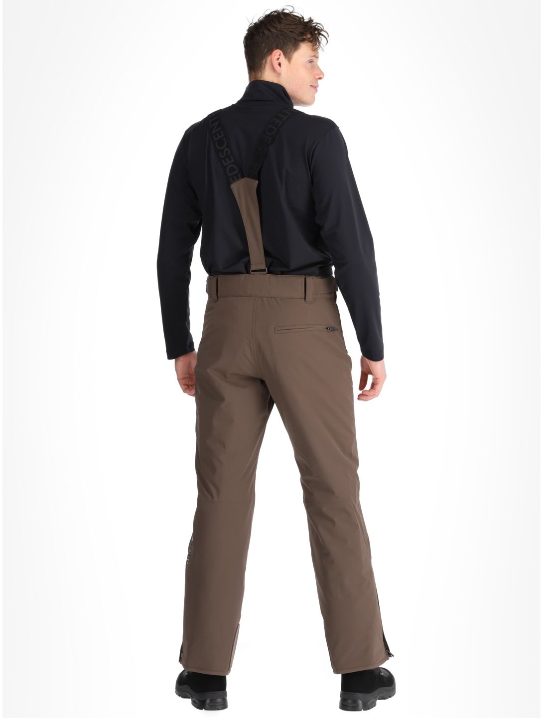 Descente, M-GD40 pantaloni da sci uomo Bark Brown marrone 