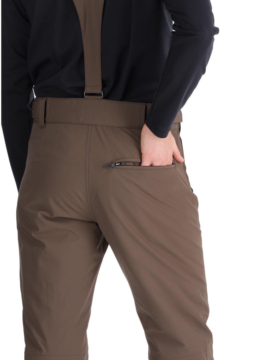 Descente, M-GD40 pantaloni da sci uomo Bark Brown marrone 