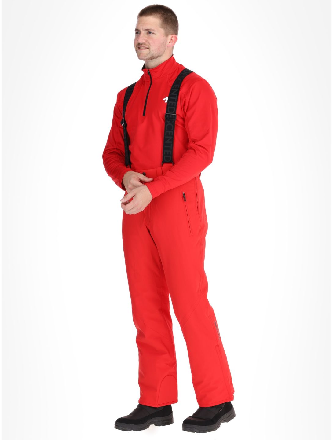 Descente, M-GD40 pantaloni da sci uomo Electric Red rosso 