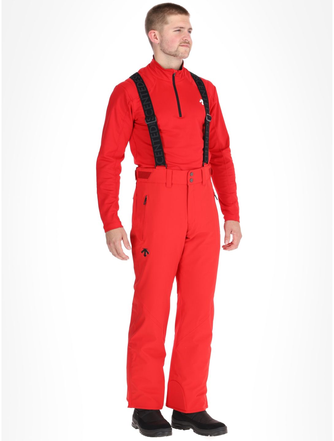 Descente, M-GD40 pantaloni da sci uomo Electric Red rosso 