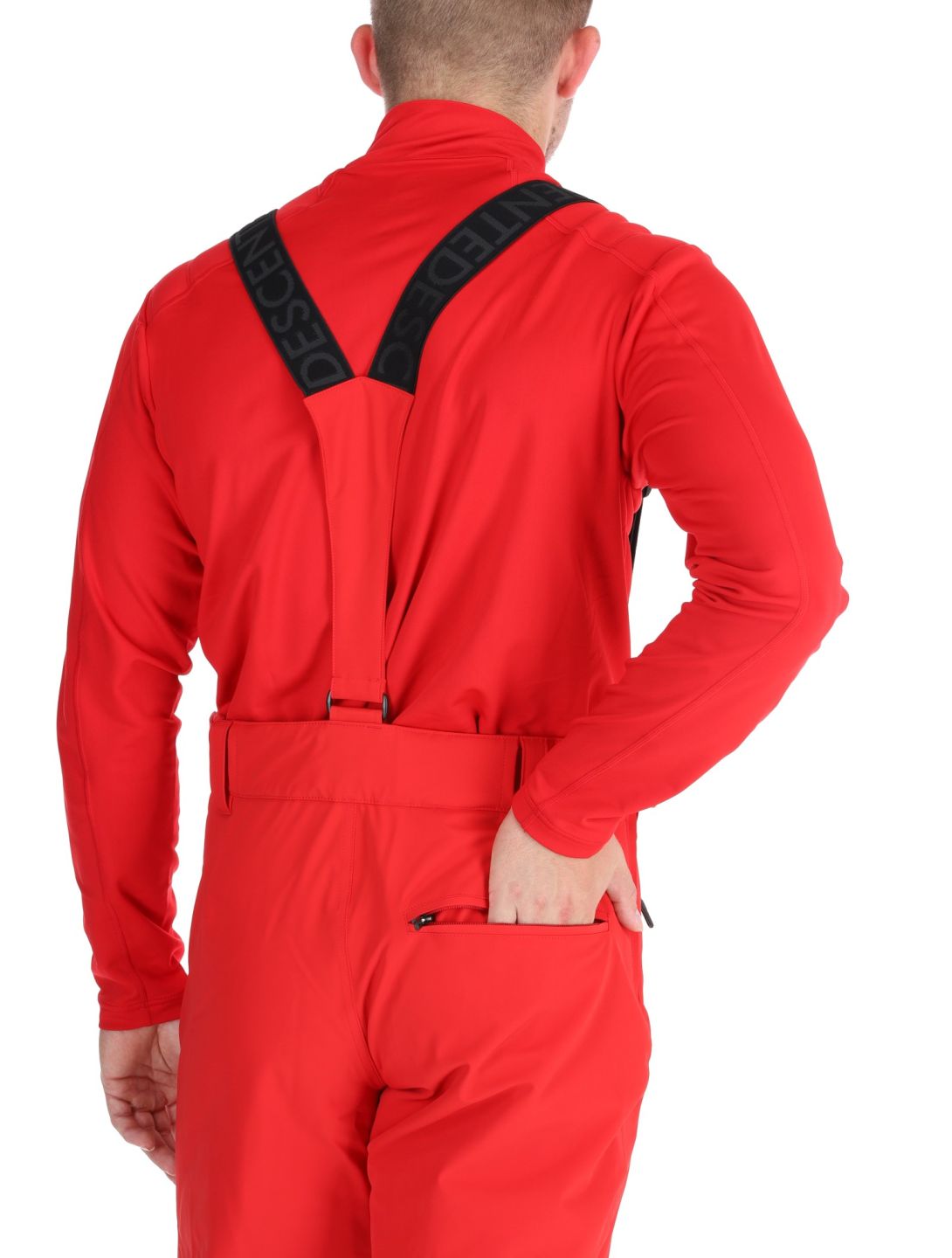 Descente, M-GD40 pantaloni da sci uomo Electric Red rosso 