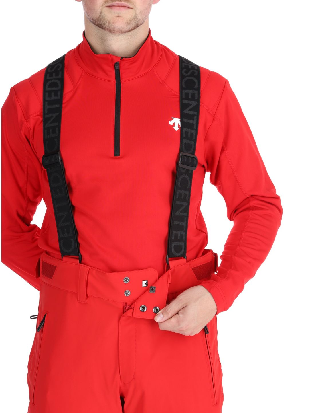 Descente, M-GD40 pantaloni da sci uomo Electric Red rosso 