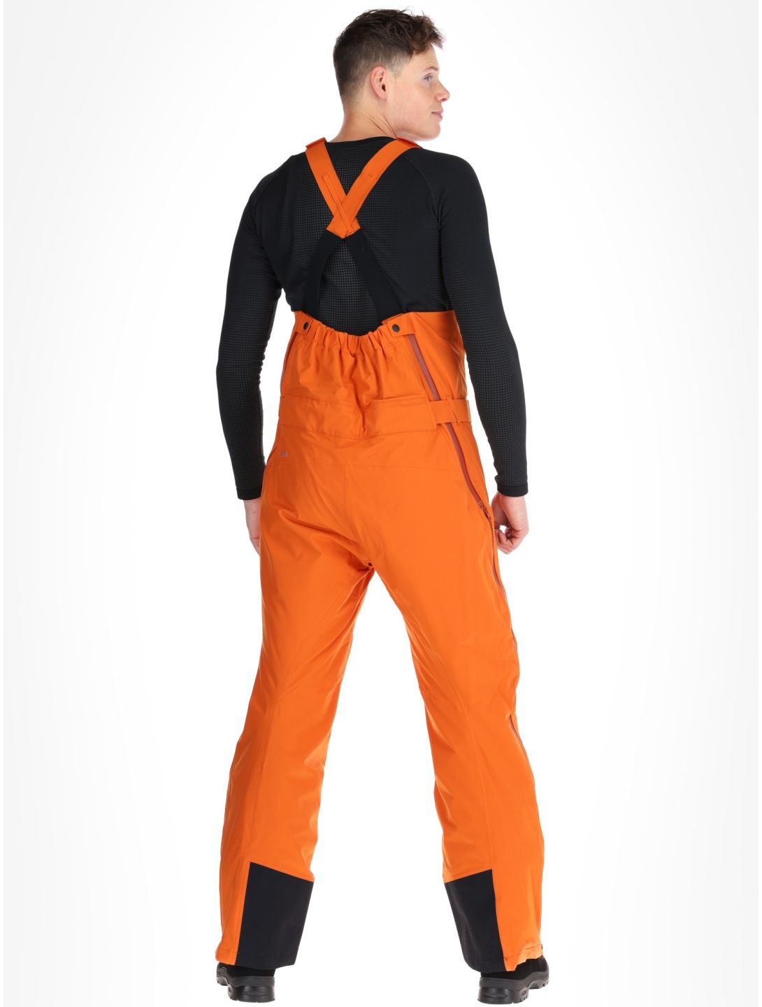 Descente, M-GD50M pantaloni da sci senza imbottitura BIB uomo Ripen Orange arancio 