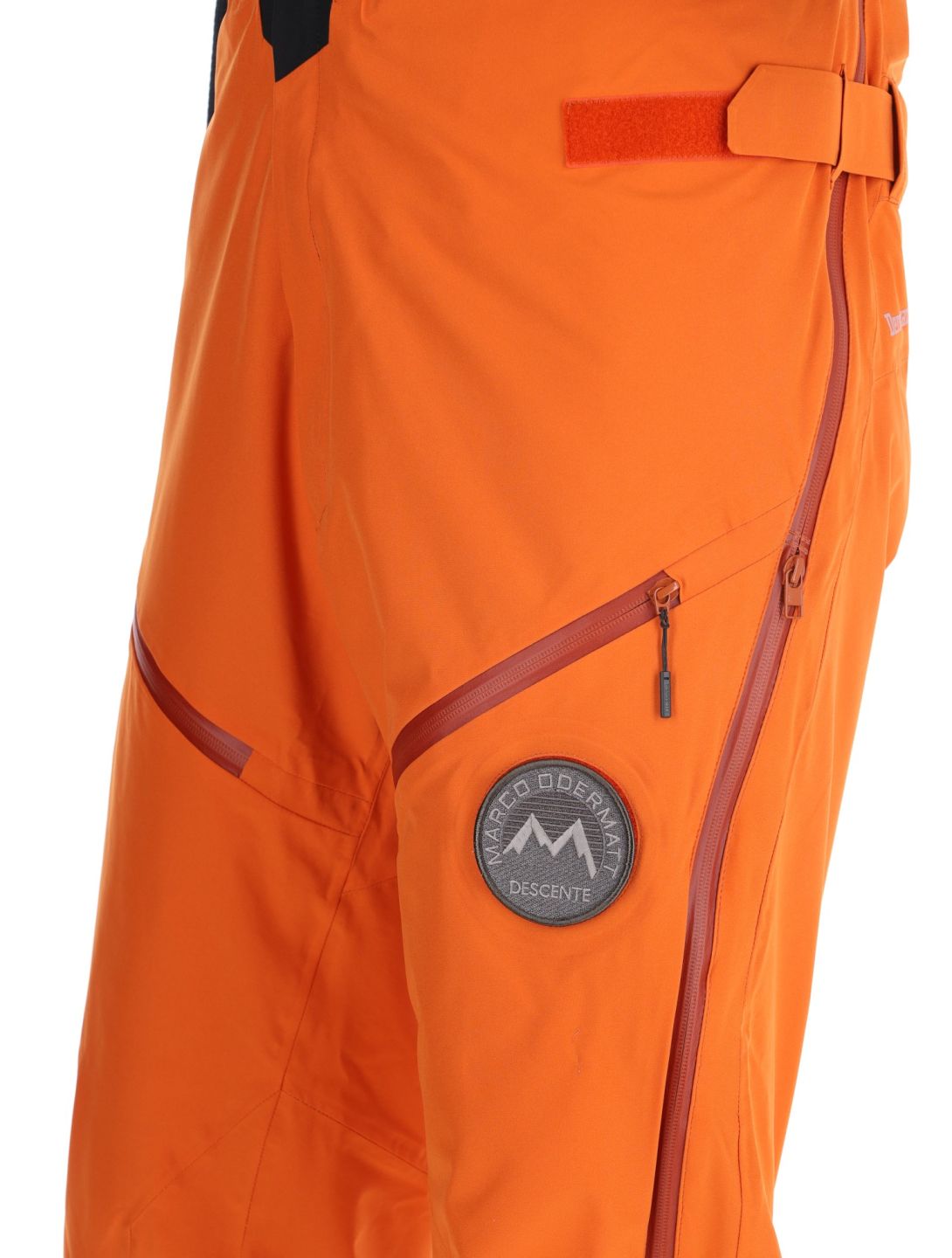 Descente, M-GD50M pantaloni da sci senza imbottitura BIB uomo Ripen Orange arancio 