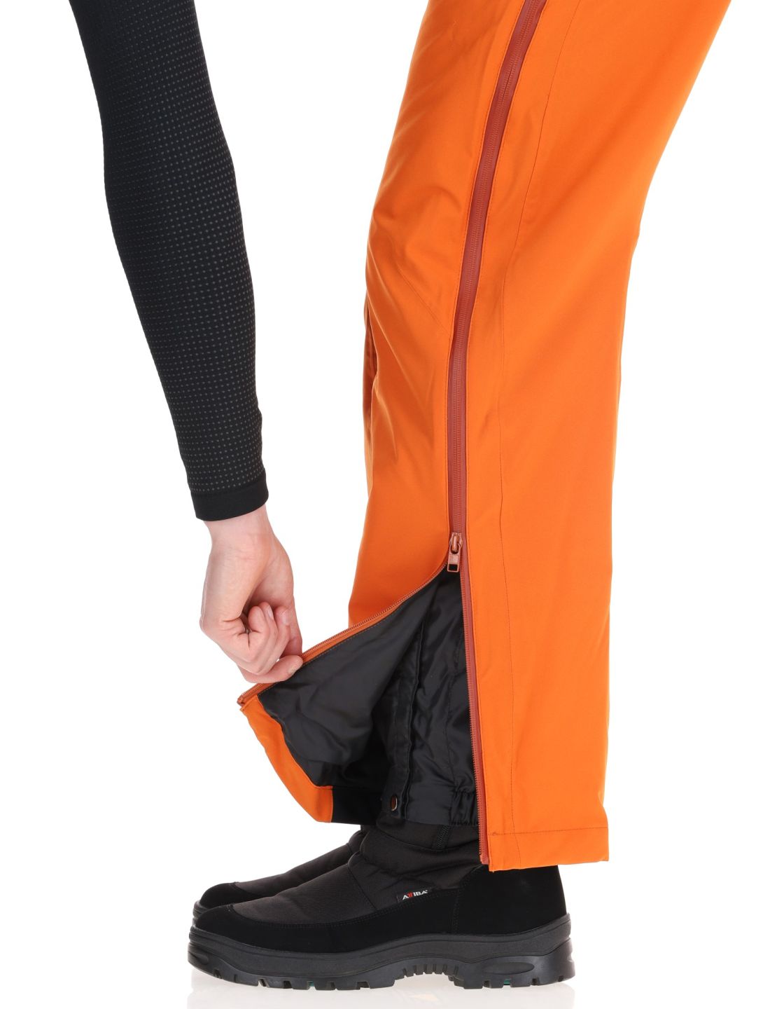 Descente, M-GD50M pantaloni da sci senza imbottitura BIB uomo Ripen Orange arancio 