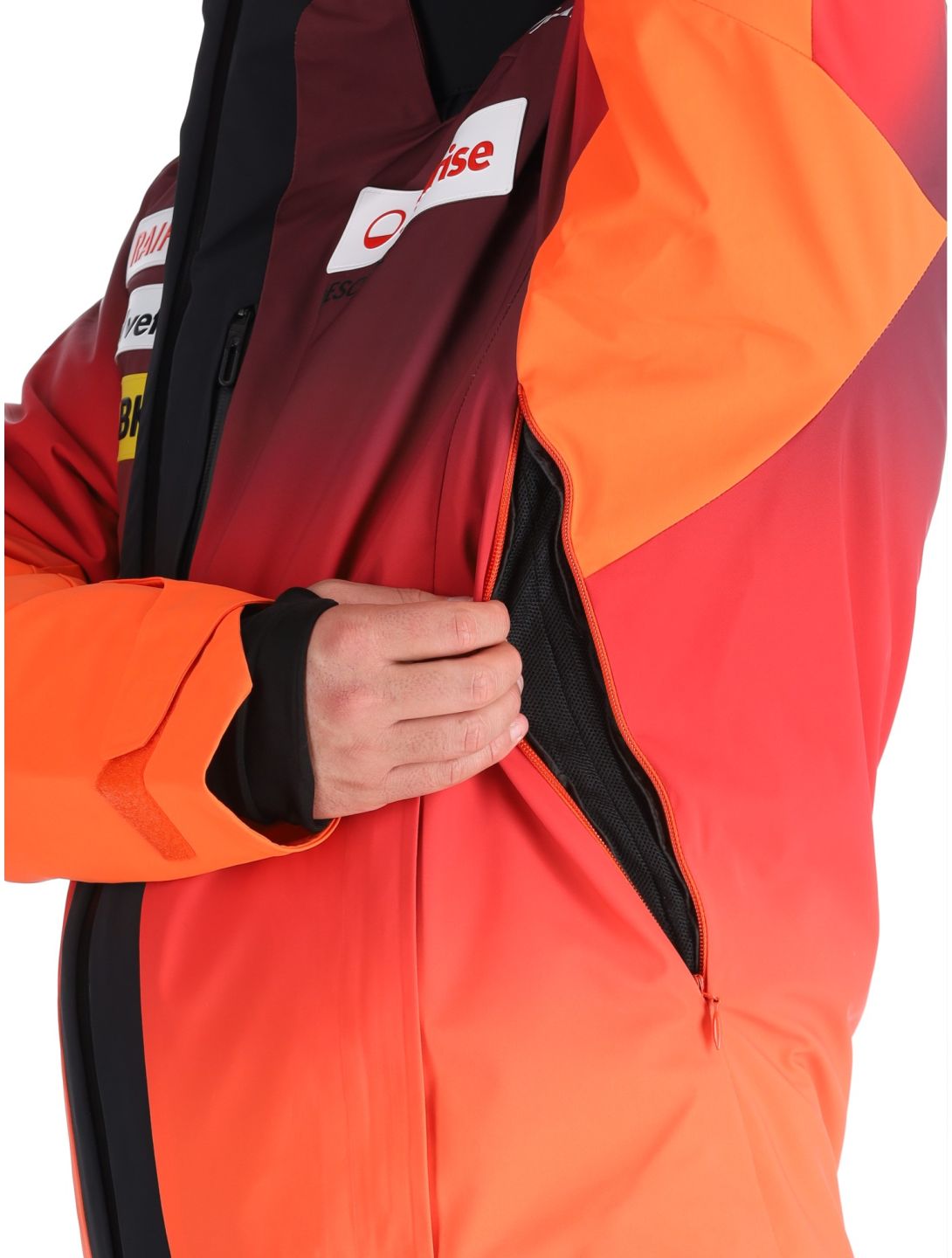 Descente, M-GK20 giacca sci uomo Swiss rosso 