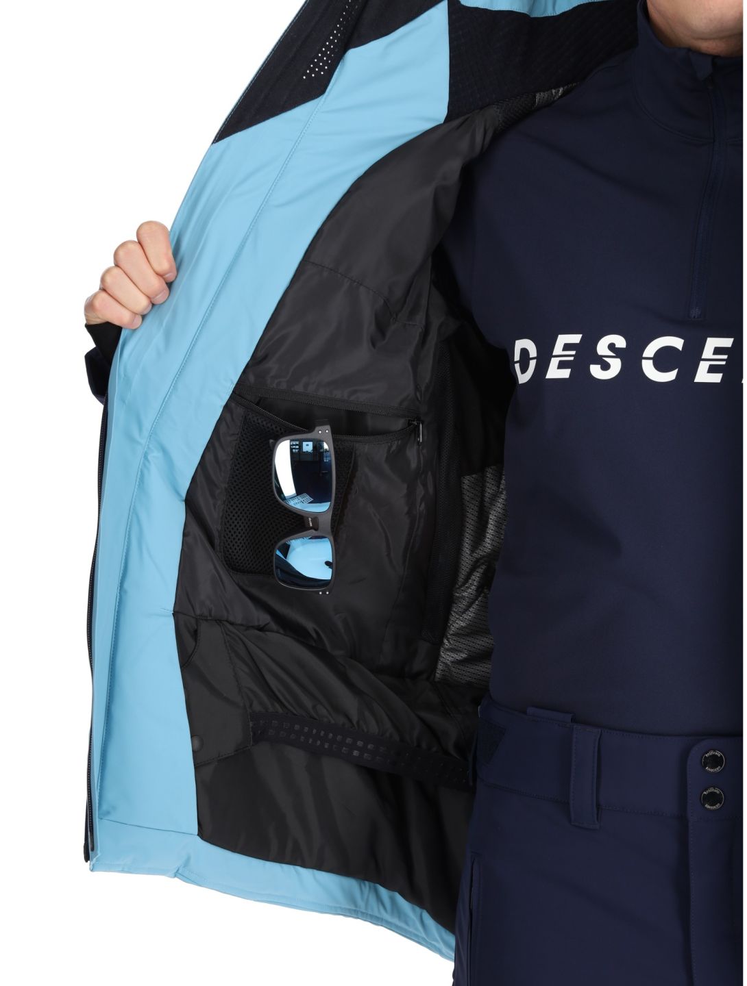 Descente, M-GK21 giacca sci uomo Echo Blue/Dark Night blu 