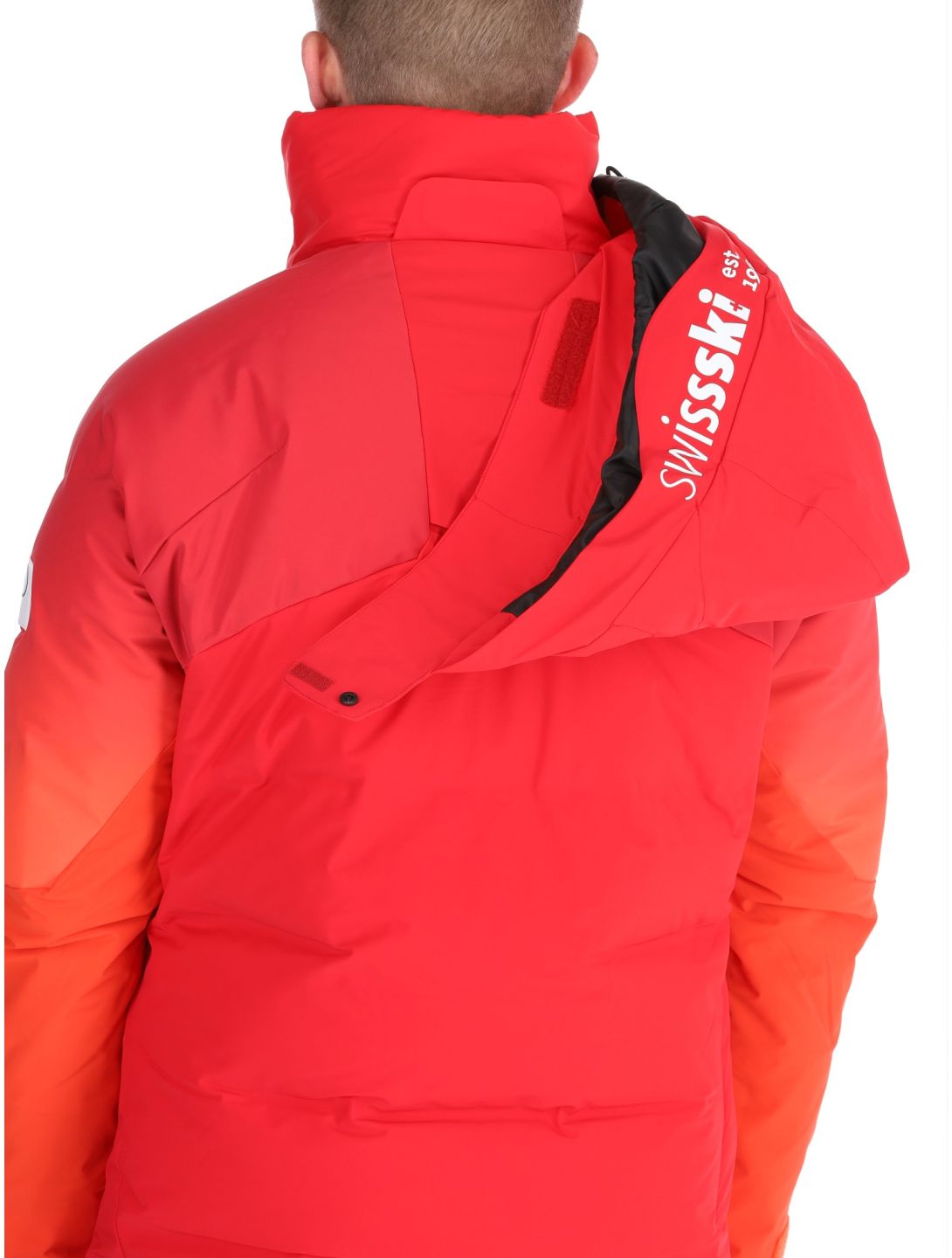 Descente, M-GK21 giacca sci uomo Swiss rosso 