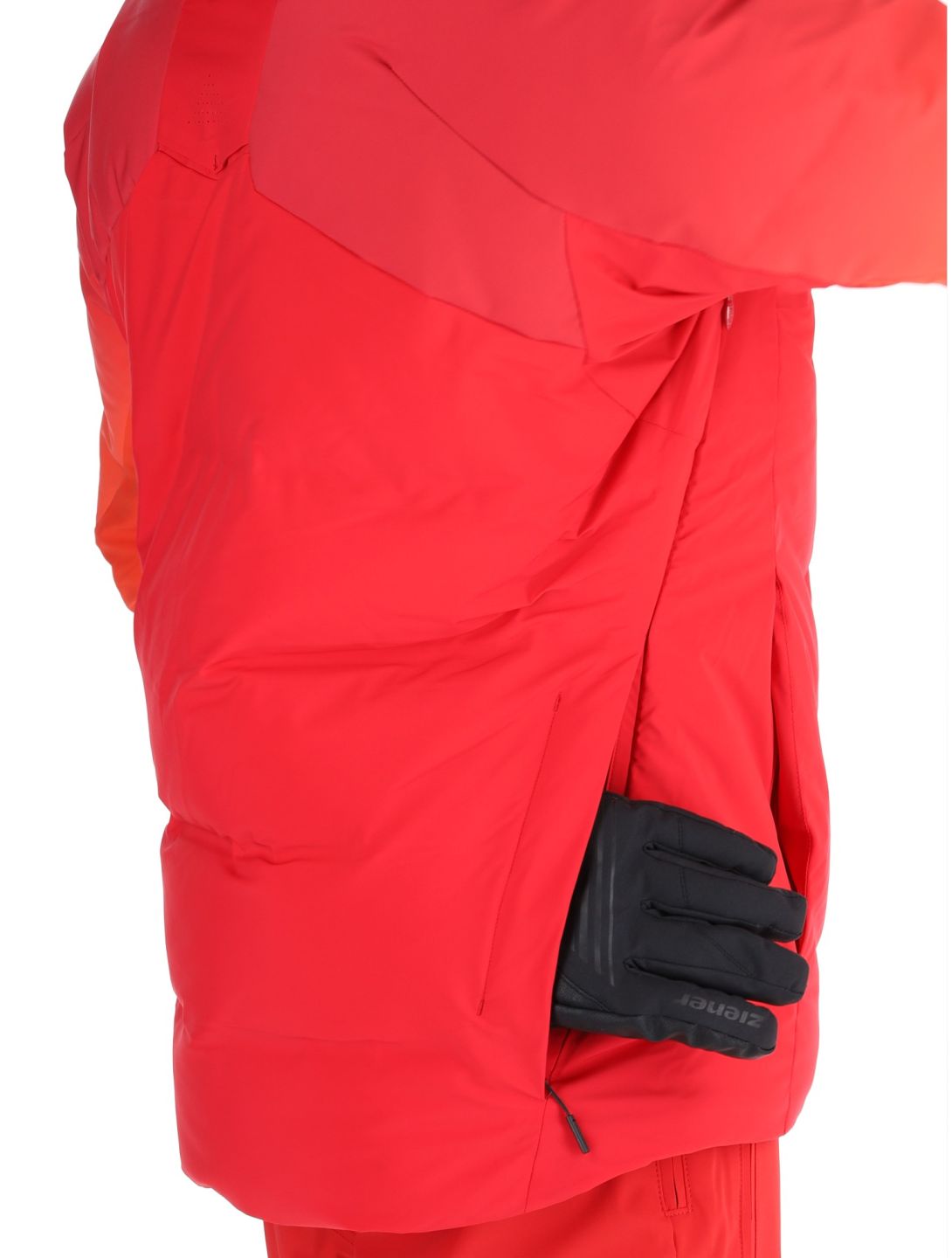 Descente, M-GK21 giacca sci uomo Swiss rosso 