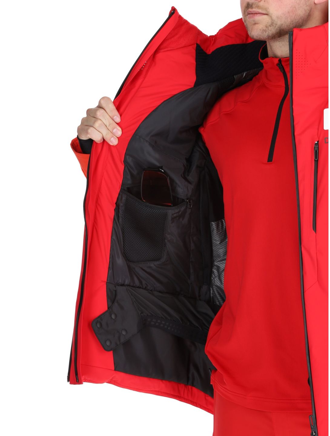 Descente, M-GK21 giacca sci uomo Swiss rosso 