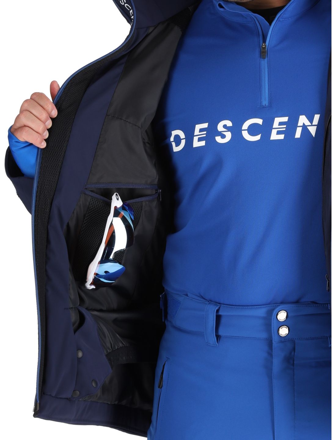 Descente, M-GK24 giacca sci uomo Dark Night blu 